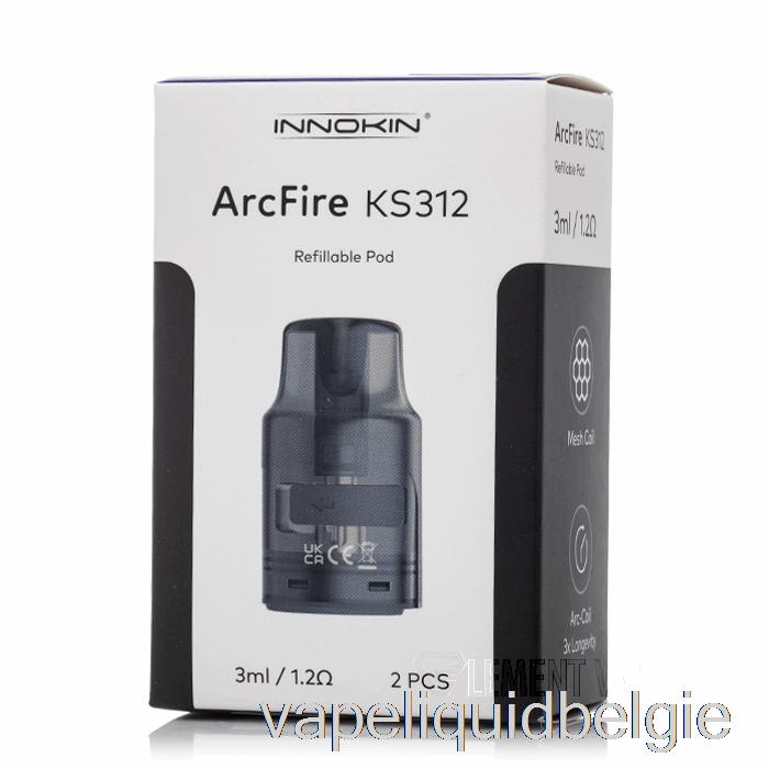 Vape België Innokin Arcfire Vervangende Pods 1.2ohm Pods